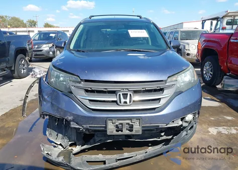 2013 Honda Cr-V Ex-L из США, поврежденный, VIN 2HKRM3H75DH508424